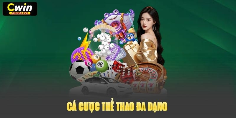 Cá cược thể thao đa dạng