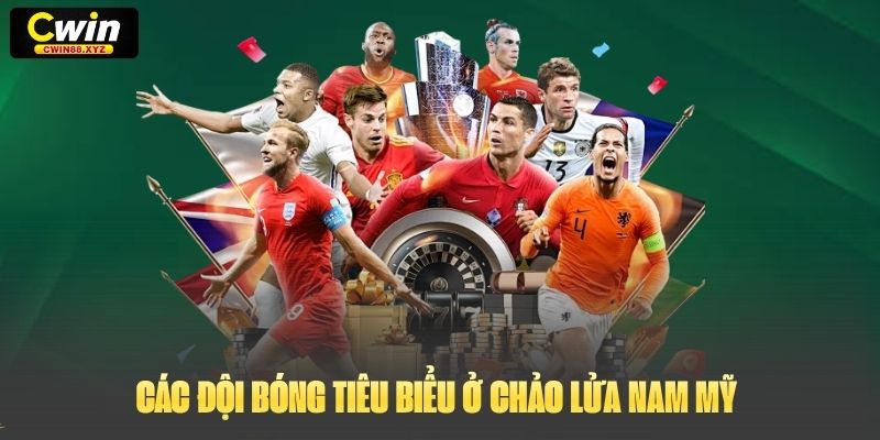 Các đội bóng tiêu biểu ở Chảo Lửa Nam Mỹ